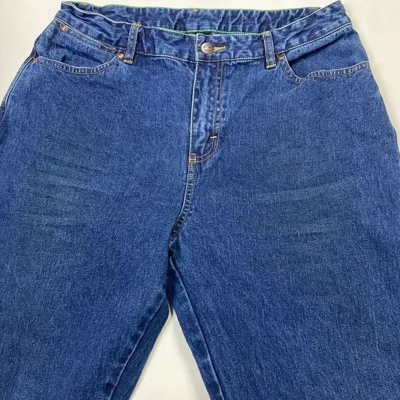 Vintage Unisex Classic Wrangler TM Jeans 32/33 Approximately No Label 🏷️ - Picture 6 of 16